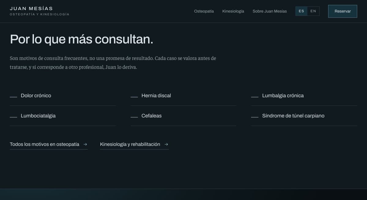 Los motivos de consulta como puerta de entrada